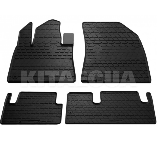 Резиновые коврики в салон CITROEN C4 Picasso (2013-н.в) CP клипсы Stingray (1003064)