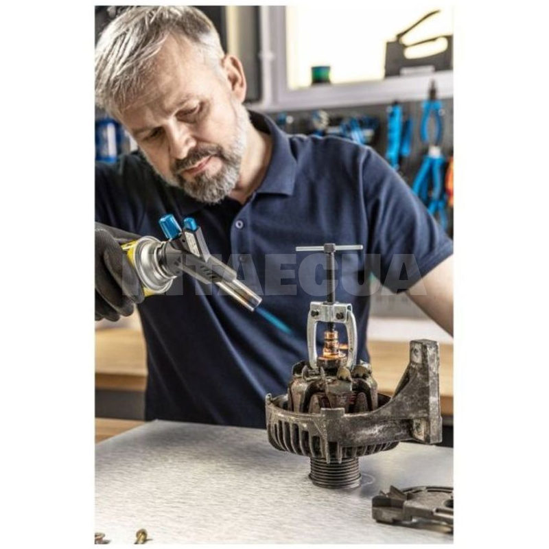 Пальник газовий з п'єзопідпалом 1000 Вт HOGERT (HT2C505) - 2