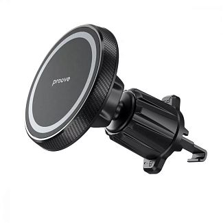 Автомобильный держатель на дефлектор Carbon Magnetic Air Outlet Car Mount Magnetic Ring PROOVE