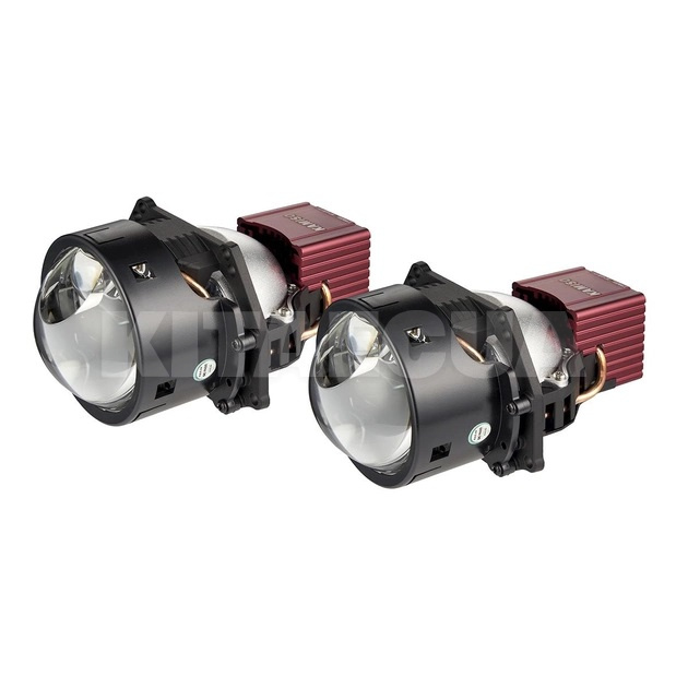 BI LED линзы в фары TIR PLUS 3'' 72/55W 5500K Kamiso (DLPD-07-02)