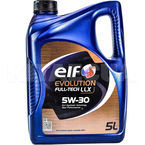 Масло моторне синтетичне 5л 5W-30 Evolution FullTech LLX ELF (213920)