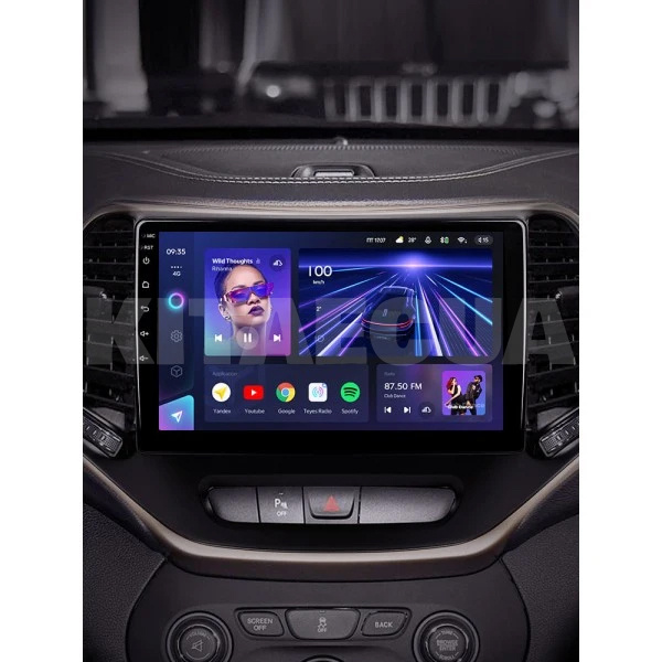 Штатна магнітола CC3 4+32 Gb 10" Jeep Cherokee 5 KL 2014-2018 Teyes (47036) - 2