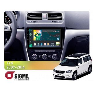 Штатная магнитола X10232 2+32 Gb 10" Skoda Yeti 5L 2009-2014 SIGMA4car