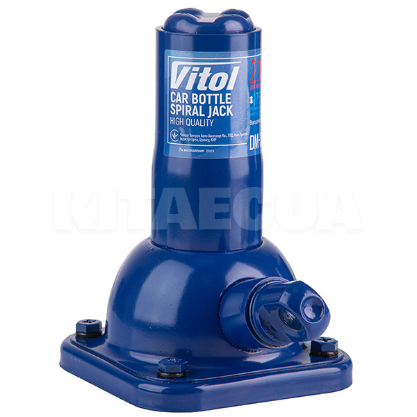 Домкрат механический бутылочный до 2т (180мм-385мм) телескопический VITOL (DM-3852T-VITOL)