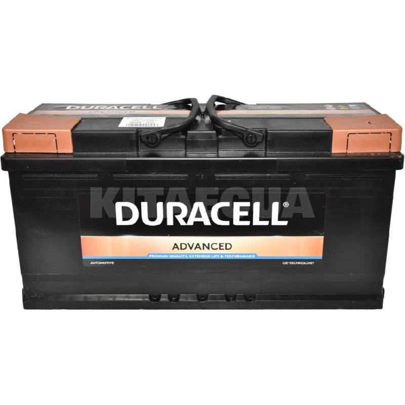 Автомобільний акумулятор Advanced 110Ач 900А "+" справа DURACELL (DA110)