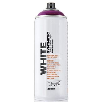 Краска декоративная синтетическая 400мл 3140 "горячие губы" сиреневая White MONTANA