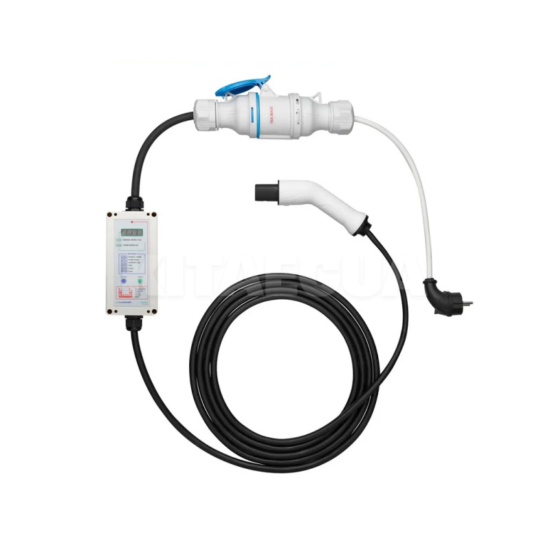 Зарядка для електромобіля Type Tesla 7.4 кВт 32А 1-фаза EXPERT UACHARGER (CHS-EX120741-21)