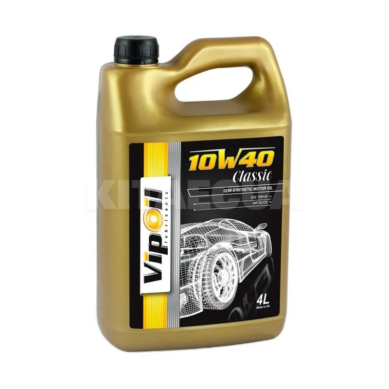 Масло моторне Напівсинтетичне 4л 10W-40 Classic VipOil (162833)