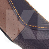 Чехол на руль M (37-39 см) чёрно-коричневый натуральная кожа VITOL (VL 676 BK/BR M)