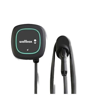 Зарядка для электромобиля Type 2 7.4 кВт 32А 1-фаза Pulsar Pro черная Wallbox