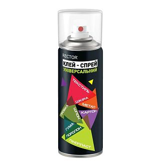 Клей-спрей універсальний 200мл RECTOR
