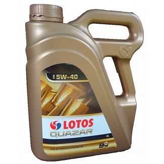 Масло моторное синтетическое 4л 5W-40 QUAZAR LOTOS