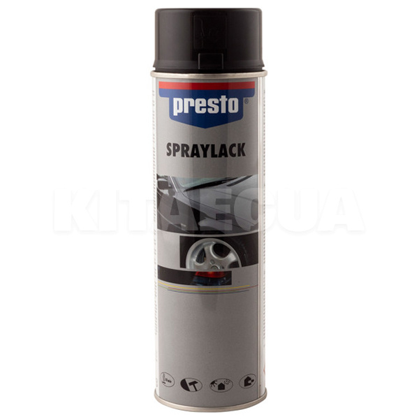 Краска-эмаль универсальная 500мл черная PRESTO (347337-428948-PRESTO)