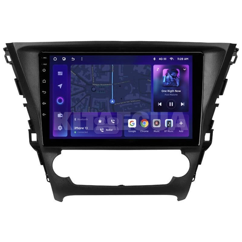 Штатная магнитола MOSS M2 4+32 Gb 10" Toyota Avensis 3 2015-2018 (F2) AMS (49698)