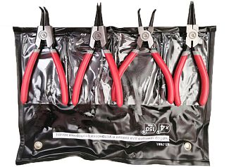 Набор щипцов для снятия/установки стопорных колец 150 мм Intertool