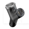 автомобільний зарядний пристрій 3.1А 2 USB+cigarette BASEUS (CCALL-YX01-BASEUS)