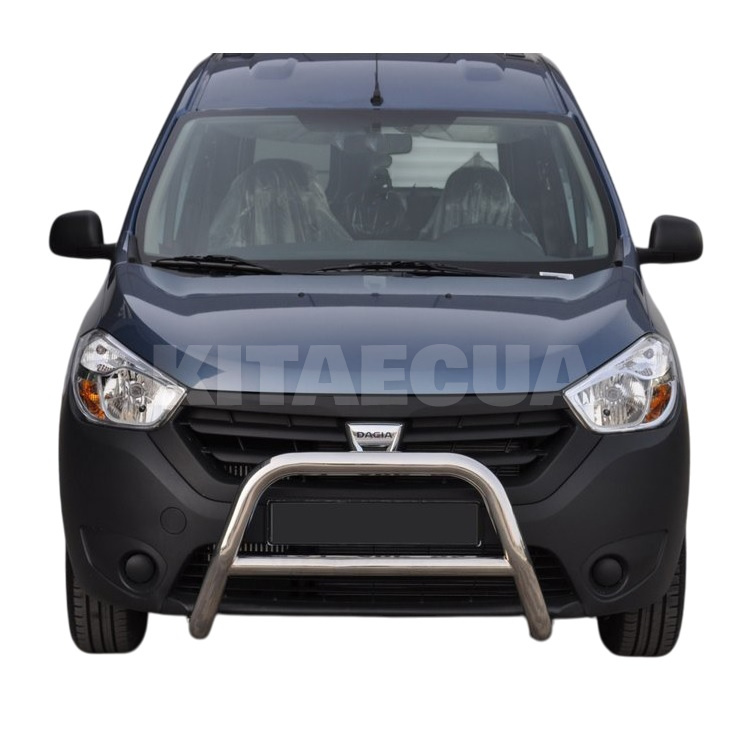 Кенгурятник WT006 Renault Dokker 2013-2022 нержавеющая сталь CAN (dd22373) - 2