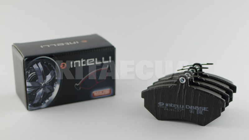 Колодки тормозные передние с ушком INTELLI на Chery AMULET (A11-3501080)