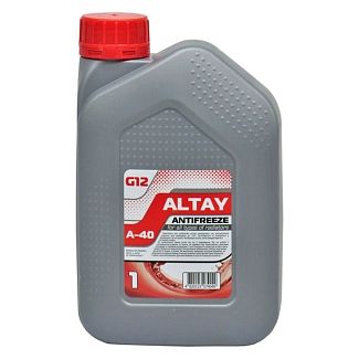 Антифриз красный 1л g12 -40 °с ALTAY