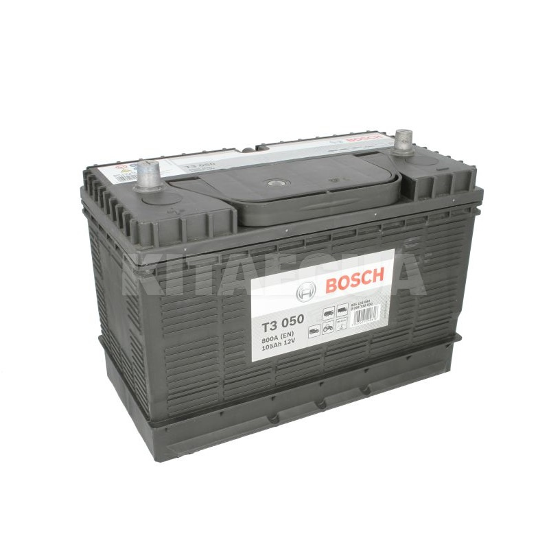 Аккумулятор автомобильный 105Ач 800А "+" слева BOSCH (0 092 T30 500) - 2