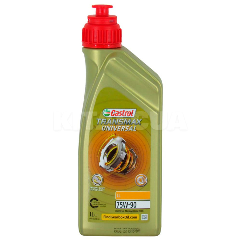 Масло трансмиссионное Transmax Universal Long Life 1л 75W-90 синтетическое GL-4 / GL-5 CASTROL (C8-TRULL79-X1L)