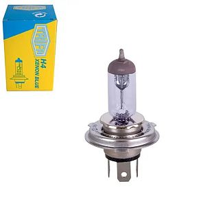 Галогенна лампа H4 60/55W 12V Blue TRIFA