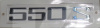 Эмблема 550S ОРИГИНАЛ на MG 550 (10002482)
