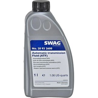 Масло трансмиссионное синтетическое 1л ATF SWAG