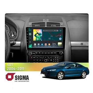 Штатная магнитола X9232 2+32 Gb 9" Peugeot 407 1 2004-2011 (F1)(L1) SIGMA4car