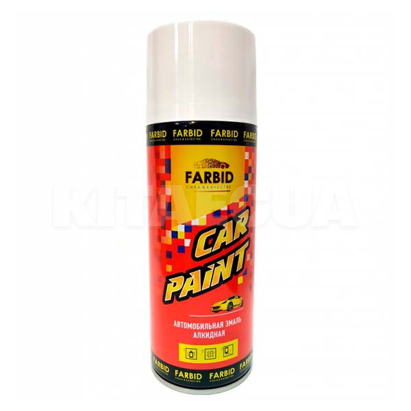 Фарба-емаль чорна 400мл 601 FARBID (00000262003-FARBID)