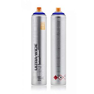 Фарба синя 400мл напівглянсова ультра широка лінія UW 750 MONTANA