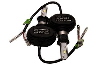 LED лампа для авто S1 H27 PGJ13 25W 6000K HeadLight