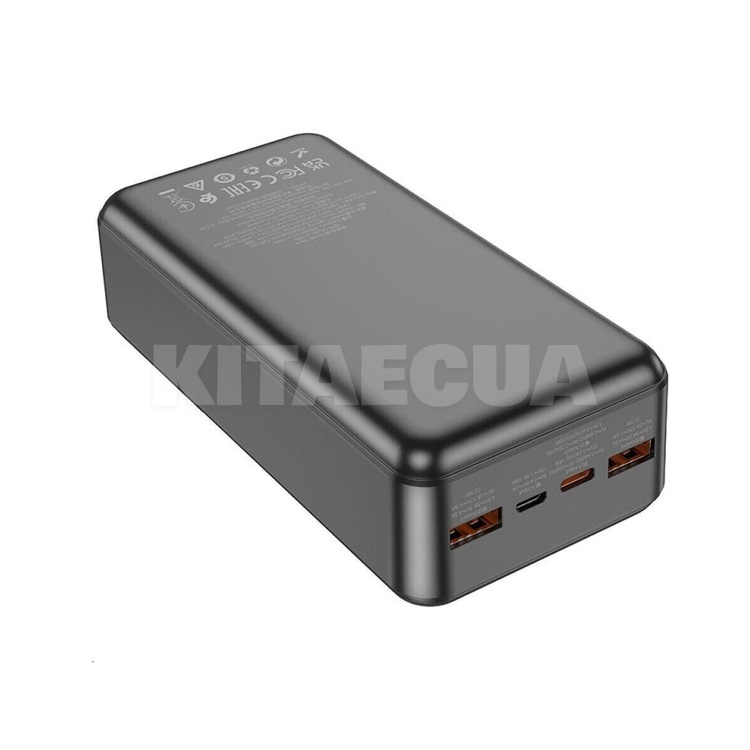 Повербанк Universe 30000mAh 22.5W чорний HOCO (6931474791238) - 3