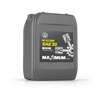Масло моторне мінеральне 10л М-10DM SAE 30 CD MAXIMUM