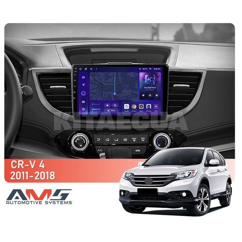 Штатна магнітола MOSS M3 4+32 ГБ 10" Honda CR-V 4 RM 2011-2018 (A) AMS (50810) - 4