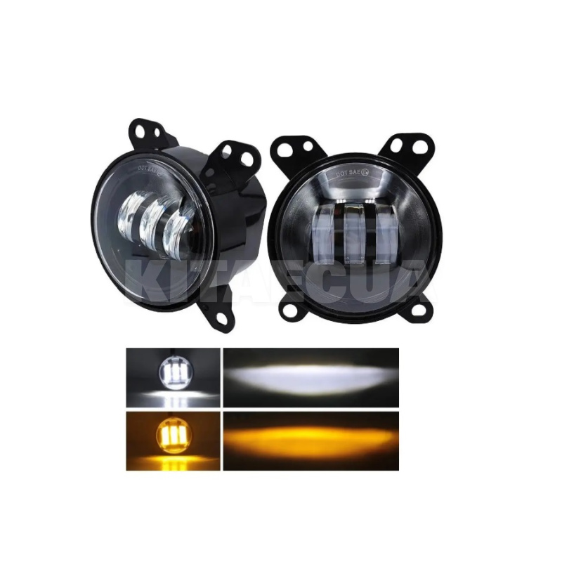 Фары противотуманные LED DAF-105 (XF, CF, LF) 60W 5500K (компл.) StarLight (HP-GZD-351-06) - 2
