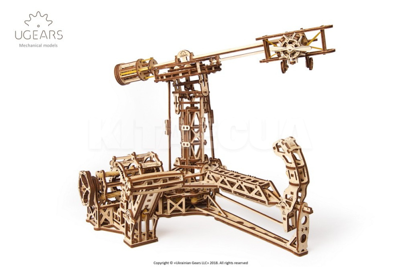 Механическая модель "Авиатор" UGEARS (70053)