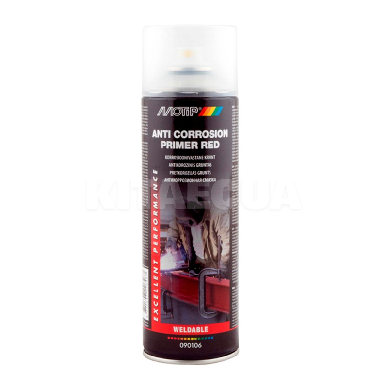 Грунт антикоррозионный 500мл красный MOTIP (090106BS-TECH SPRAYS)