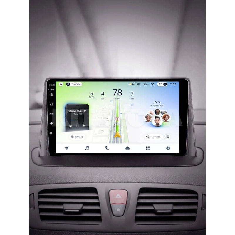 Штатная магнитола CC4L 6+64 Gb 9" Renault Megane 3 2008-2014 Teyes (71199) - 2