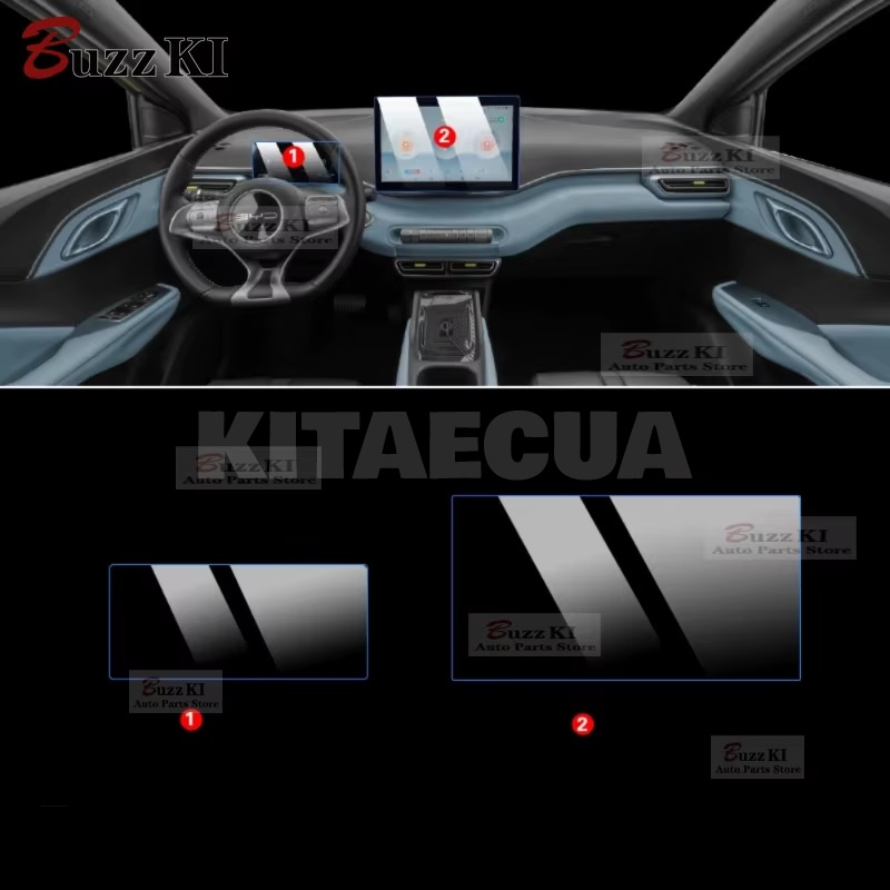 Защитная TPU пленка для салона на BYD Seagull (ZPDS-BYDSG) - 2