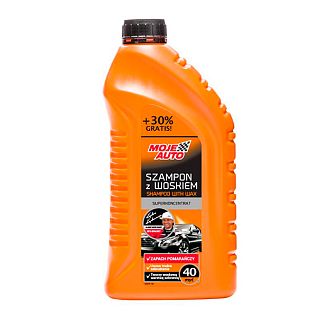 Автошампунь 19-027E Shampoo With Wax 1.3л концентрат із воском з ароматом апельсину Moje Auto