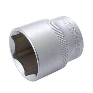 Головка торцевая 6-гранная 30мм 1/2" СИЛА
