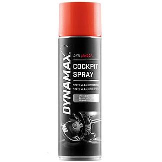 Полироль для пластика "клубника" 500мл Cockpit Spray Strawberry DYNAMAX