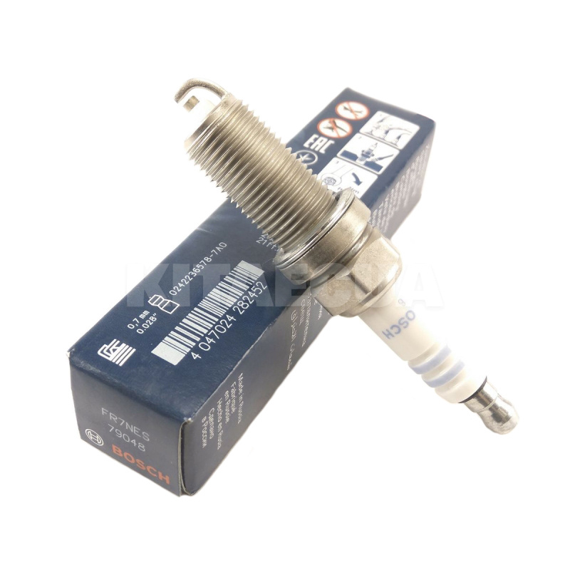 Свеча зажигания FR7NES (4 шт.) Bosch на Geely CK2 (E120300005)