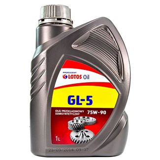 Олія трансмісійна напівсинтетична 1л 75W-90 SEMISYNTHETIC GEAR OIL LOTOS