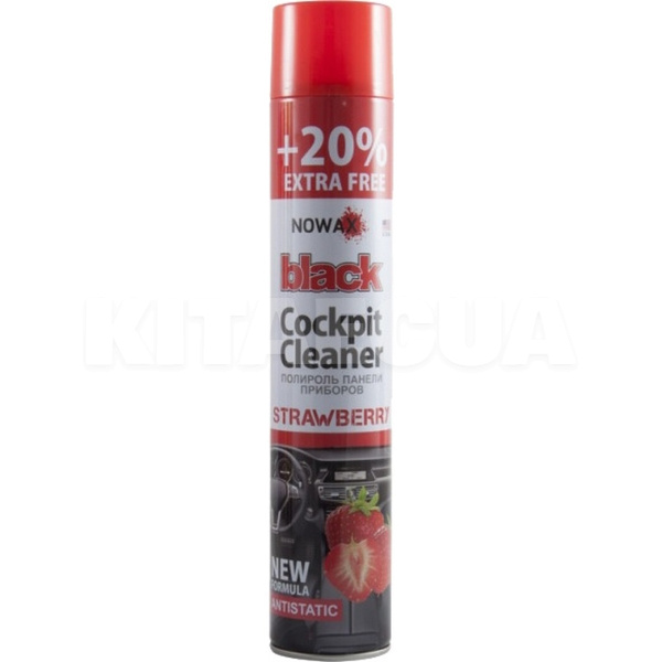 Полироль для пластика "клубника" 750мл Spray Strawberry NOWAX (NX00704)