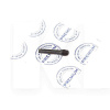 Кнопка фиксатор дверного замка (черная) PREMIUM на Chery AMULET (A15-6105151BF)