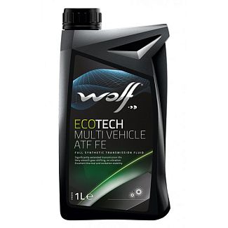 Масло трансмиссионное синтетическое 1л ATF Ecotech Multi Vehicle FE WOLF