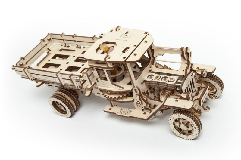 Механічна модель 3D пазл "Вантажівка UGM-11" UGEARS (70015) - 8