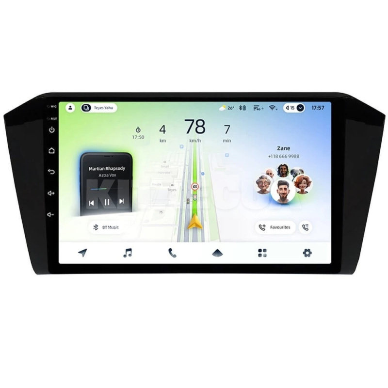 Штатная магнитола CC4L 6+64 Gb 10" Volkswagen Passat B8 B 2014-2023 Teyes (71742)